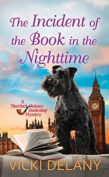 The Incident of the Book in the Nighttime: A Sherlock Holmes Bookshop Mystery      Library Binding – Large Print, March 1, 2025
