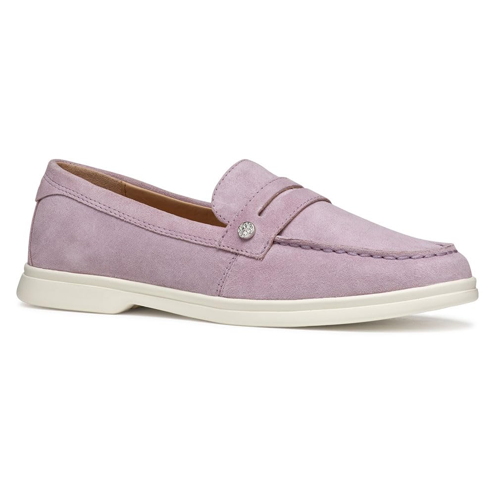 Geox Women's D XAND 3 D Loafer, Lilac, 7.5 UK