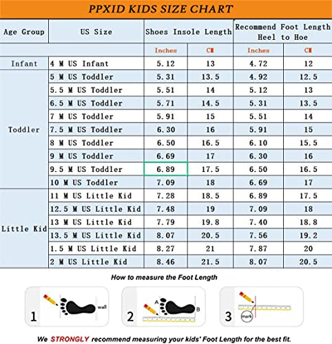 Ppxid Toddler Little Girl'S Boy'S British Style Lace Up Saddle Shoes Casual Oxfords Flats-Black 9 Us Size thumb #1