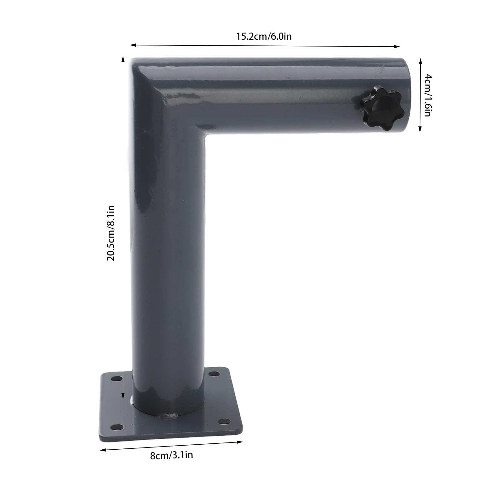 Force de Signal améliorée de Mur de Toit de kit de bâti de Poteau d'antenne Internet par Satellite en Alliage d'aluminium