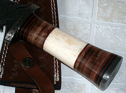 Poshland DG-73 Damascus Steel 12 Inches Dagger Knife – Stunning Exotic Handle