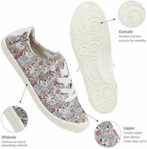 Skechers womens Sneaker, White Mutli, 7.5 US | Image 2