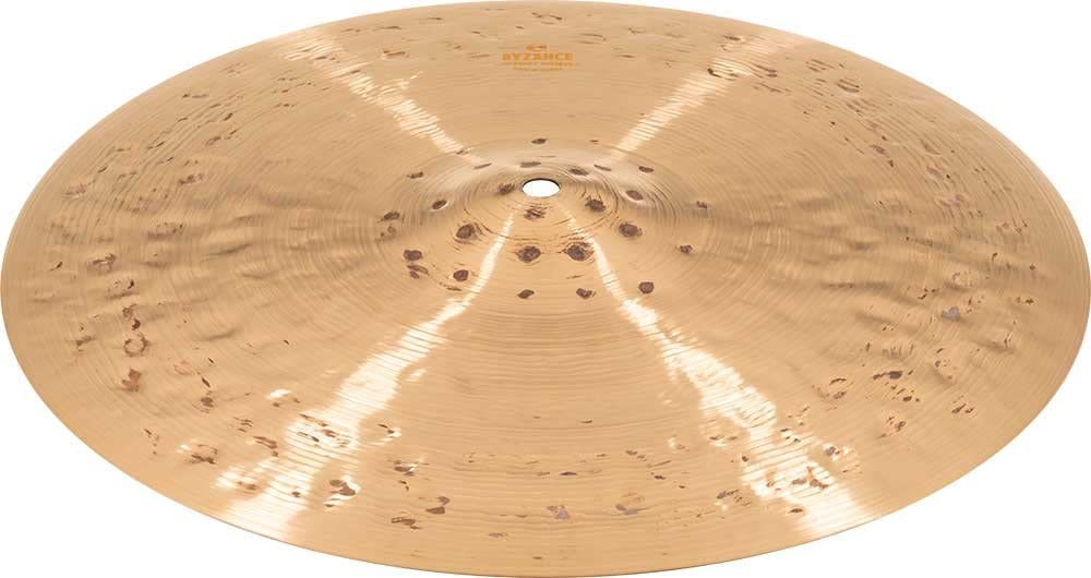 Meinl Cymbals Byzance Foundry Reserve Cymbales Hihat 15 pouces (38,10cm) pour Batterie - Bronze B20, Finition Traditionnelle (B15FRH)