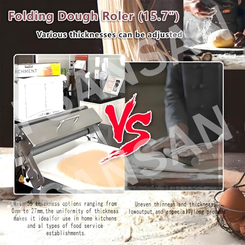 Commercial dough sheeter machine
