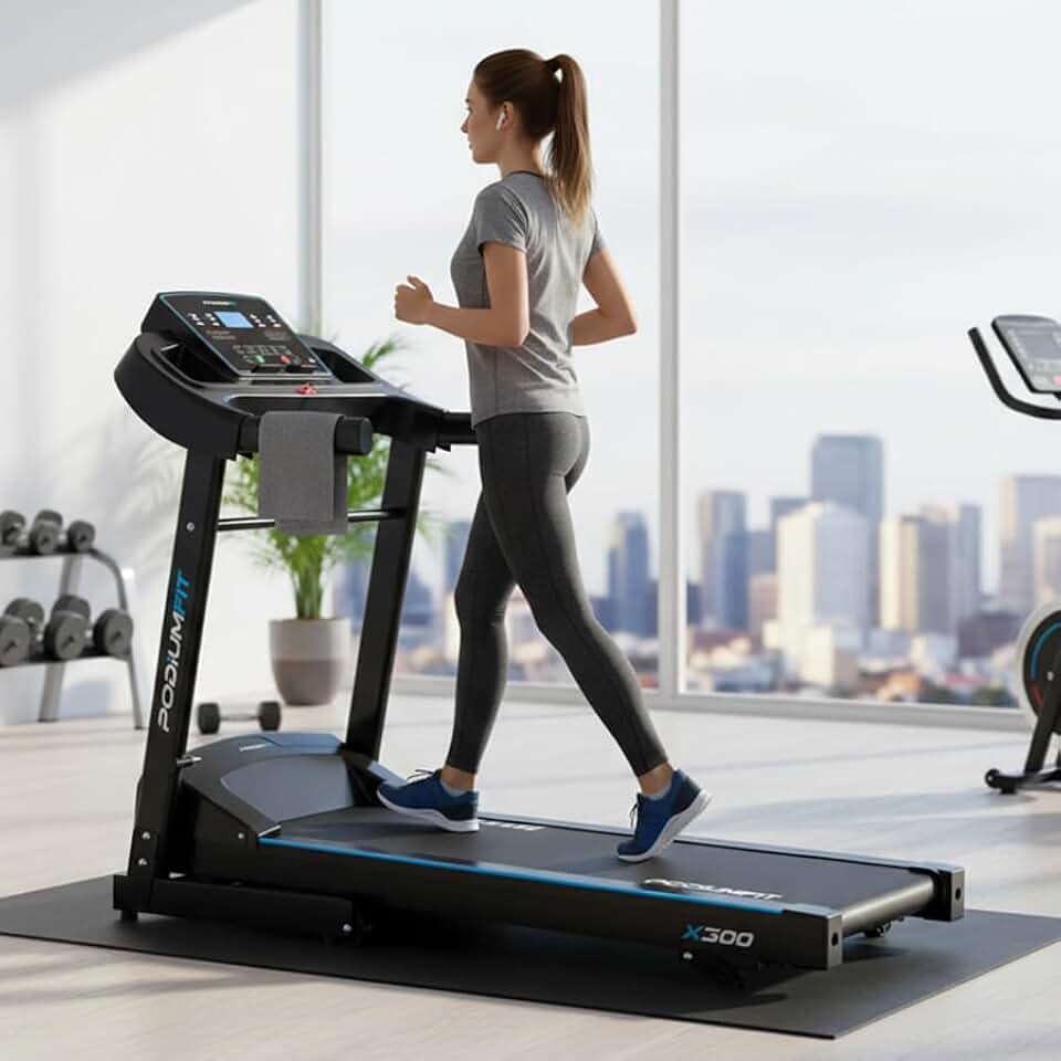 Esteira Elétrica Podiumfit X300a 12km/h Silenciosa Dobrável Bivolt