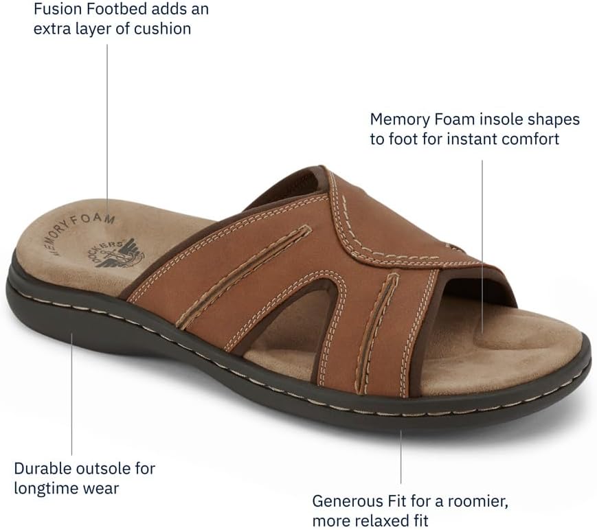 Dockers Men's Sunland Slide Sandal - Image 8