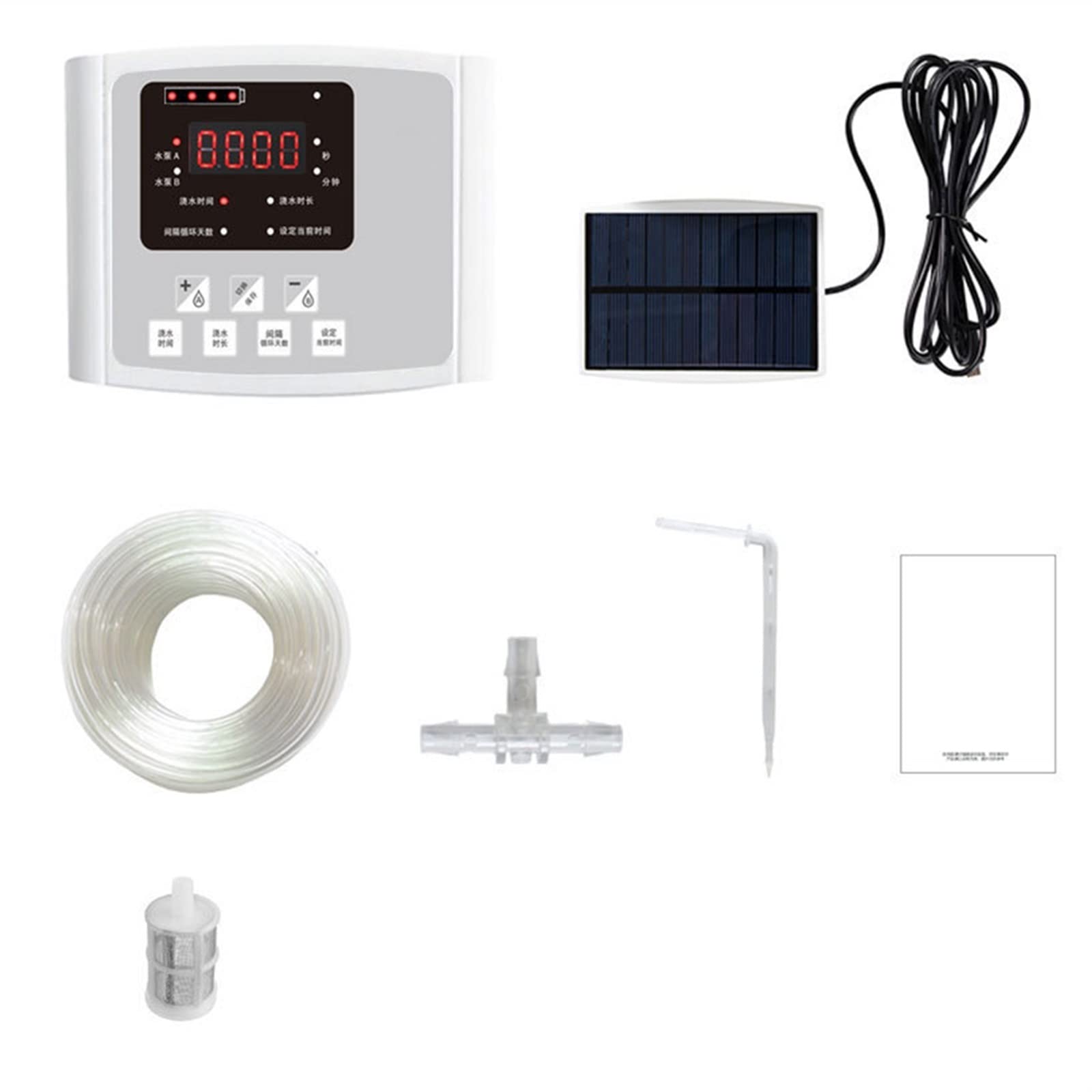 Kit di irrigazione a goccia automatica Dispositivo di irrigazione a goccia di giardino Doppio Timer Controller Pompa Timer Dispositivo di irrigazione automatica for impianti for impianti for impianti