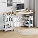 2 Tier Rolling Cart Metal with Wheels, White Under Desk Storage Roller Caddy on Wheels, Two Tiered Short Shelf Trolley, Small Utility Organizer Carts for Dorm, Bathroom, Craft, Art, Baby, Pantry,Snack