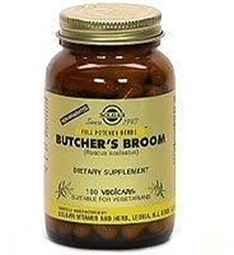 Rusco Fp (Butcher'S Broom) 100 cápsulas de 520 mg de Solgar