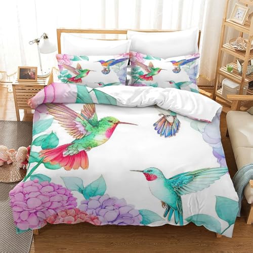 Housse de couette cheval super king 260x220 parure lit microfbre - 3
