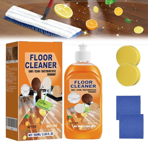 Limpiador De Pisos Sunny De Sovtay Life, Limpiador De Pisos Potente, Limpiador De Pisos Multiusos Para Madera, Limpiador Y Abrillantador De Pisos De Madera, Elimina Manchas Y No Deja Olores (1)