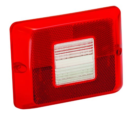 Bargman Taillight Lens #84-#86 Vertical With Backup 34-84-711