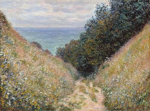 Toile décor art mural classique Claude Monet 60x90cm chambre