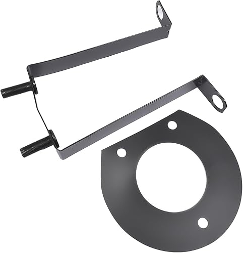 Miniatura 6 de 55397217AJ Soporte de soporte de repuesto para neumático de repuesto para Jeep Wrangler JK 2007-2018 con montaje de tercera luz de freno de montaje