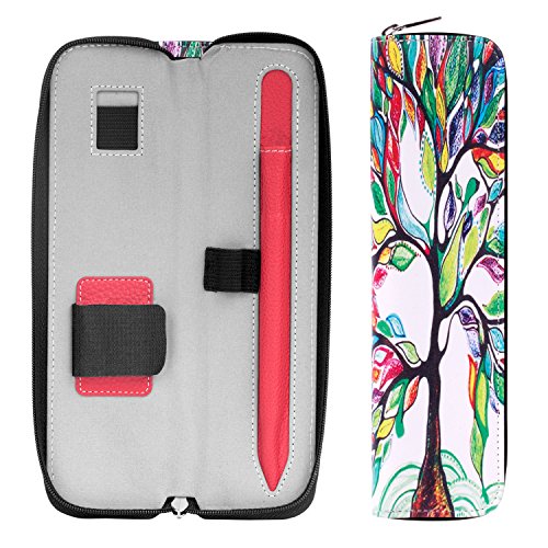 MoKo Holder Case for i-Pencil(1st & 2nd Gen), Carrying Bag Sleeve Pouch Cover for iPad Pro 11 & 12.9 2020/iPad 10.2/iPad Air(3rd Gen) 10.5
