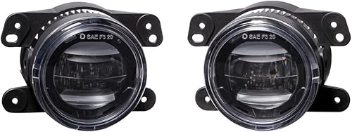 Miniatura 2 de Diode Dynamics Serie Elite - Lámparas antiniebla compatibles con Jeep Cherokee 2014-2017 (par), amarillo (3000 K)