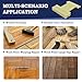 4 in 1 Laminate Flooring Tools, YITOBA Nylon Tapping Block for Wood Floor Composite Board Installation, Large Laminate Floor Tools with Inclined, U, V, and L Slot (Solid)
