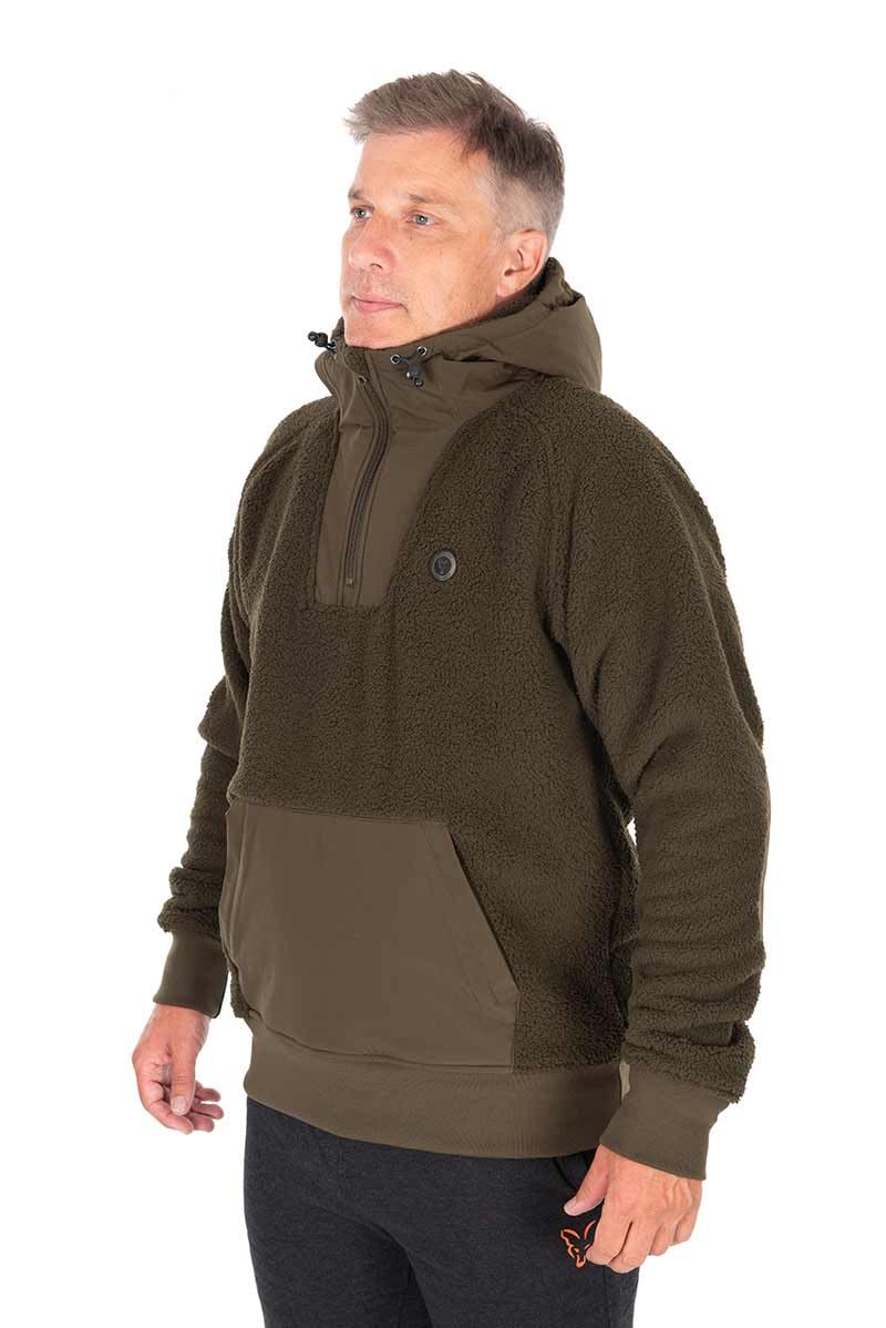 Fox Sherpa Hybrid Hoody Olive 2XL