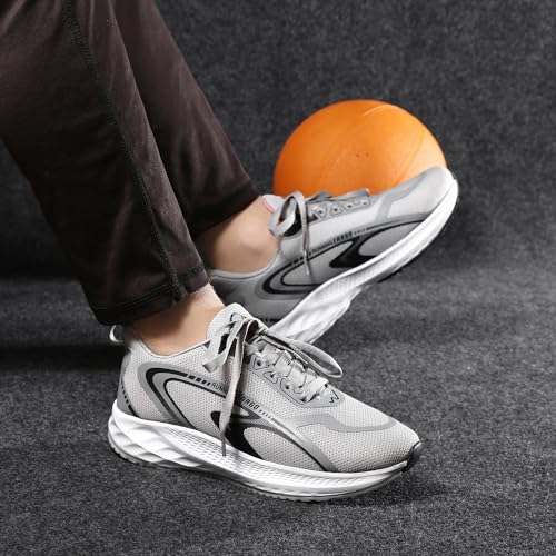 Image of FARGO Men's Spark Fylon Sole Memory Foam Patawa Running Sports Walking Shoes, Gym Shoes | Lightweight & Comfortable Lace-Up Shoes for Mens and Boys