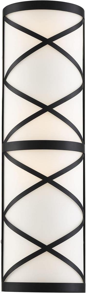 Nuvo 60/6845 Sylph Vanity Polished Nickel Finish with Satin White Glass,4 Light