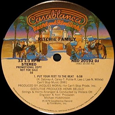 RITCHIE FAMILY / PUT YOUR FEET TO THE BEAT