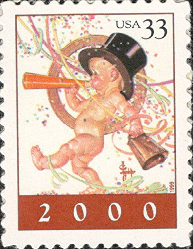 Timbres U.S. Postage 2000 de collection USPS édition rare du Nouvel An