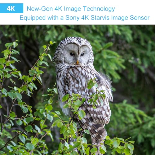 GardePro A50 Trail Camera, 4K 64MP, New-Gen Image Technology, Ultra-Low Light Sensitivity Sensor, Night Vision, Motion Activated - Thumbnail 4