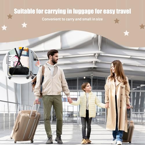 Image of Mengersi Blackout Tent for Pack and Play, Crib Blackout Cover Baby Sleep Pod Sleep Travel Crib Tent,Canopy Cover