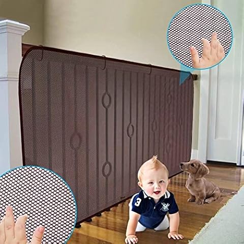 2PCS Baby Safety Net 3 Meters Thicken Child Protection Net Protective Netting for Railing Balcony Staircase Safety Guard for Pets and Toys Cover