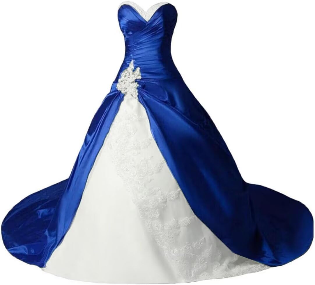 Sweetheart Wedding Dresses for Bride Tulle Bridal Gowns with Train Long Beach Wedding Dress