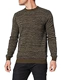 _ edc by ESPRIT Herren 031CC2I301 Pullover, 358/DARK Khaki 4, XL
