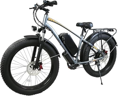 IKAMHNC 1000W 48V Electric Bike for Adults, 28mph 30° Slope