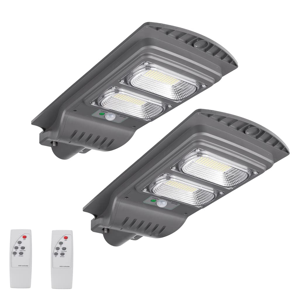 Éclairage solaire extérieur 234 LED avec détecteur de mouvement PIR Lampe sécurité jardin