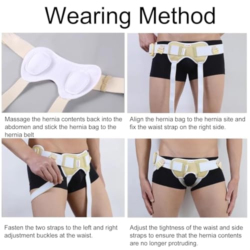 Faja para hernia inguinal para hombres talla M miniatura 7