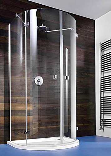 Breuer Espira Duschabtrennung Halbrunddrusche 110x90cm, B0880 Breuer Espira Duschabtrennung Halbrunddrusche 110x90cm, B0880