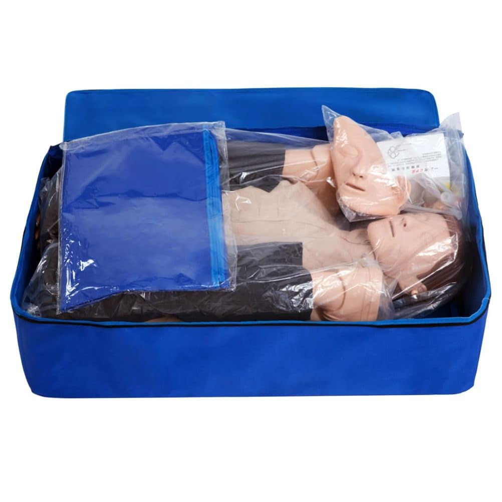 Herz-Lungen-Wiederbelebungstraining Modell Puppen Dummy Training Kit Professionelle Dummies Test Dummies Erwachsene mit mittlerer Haut MCR Medizinisches Zubehör