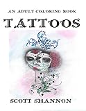 An Adult Coloring Book - Tattoos