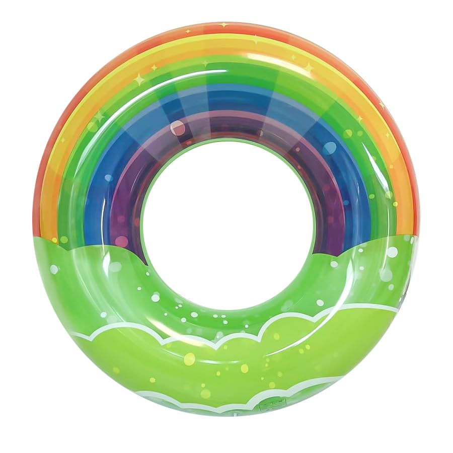 Image of Cockatoo Inflatable PVC Swimming Floats with Handles, Small Swimming Pool Floats