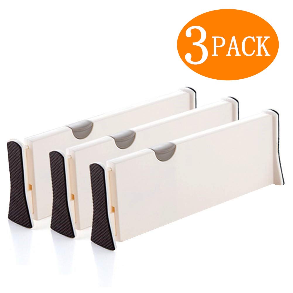 Normei Drawer Dividers 11"17" Expandable Adjustable Dresser Drawer