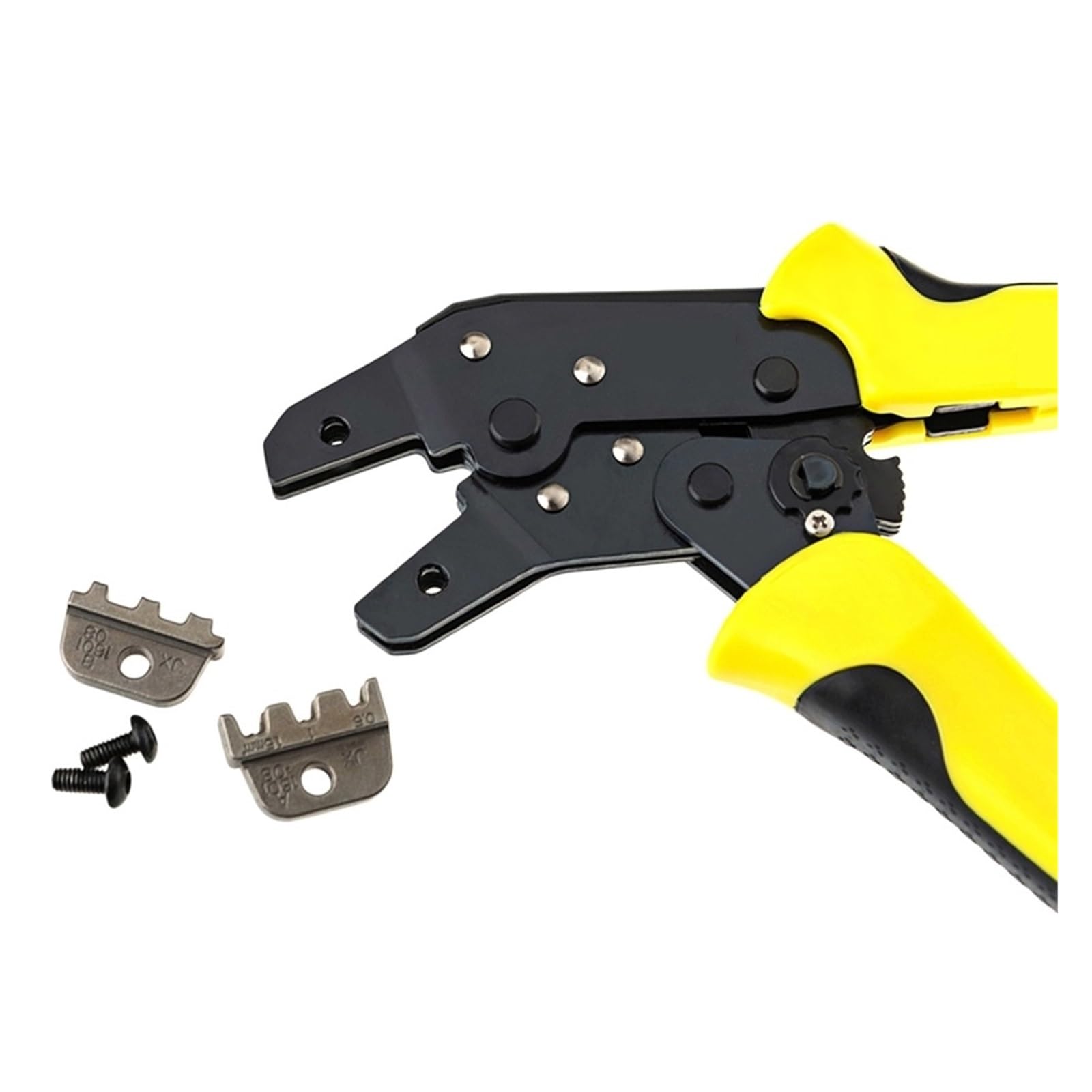 4 In 1 Multifunzione Wire Crimper Kit Engineering Cricchetto Terminale Pinza A Crimpare Wire Crimper Cacciavite Set Di Utensili Manuali Maniglia di comando comoda(Style 4)