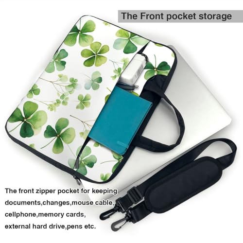 Bolso para laptop Clover Messenger para hombres y mujeres miniatura 3