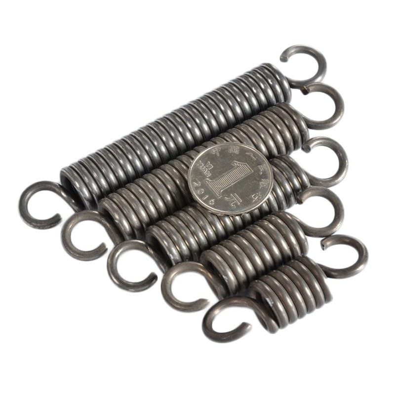 Extension Tension Expansion Spring Wire Dia 1.4mm Outer Dia 8mm Length 35mm - 200mm Springs Steel Hook Spring DIY Tool Mechanical Compression Springs Extension Springs 1Pc(1.4 x 8 x 35 mm)