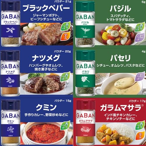 GABAN ハウス スターターセット6種