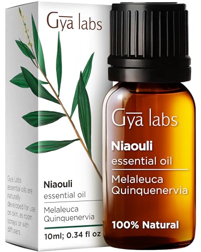 Image of 100% Pure Niaouli Essential Oil - 0.34 Fl Oz - Niaouli Oil for Hair, Skin, Diffuser, Aromatherapy & DIY Candle Making Scent