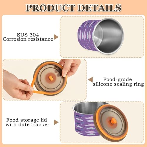 Contenedor hermético acero inoxidable para café 17oz miniatura 5