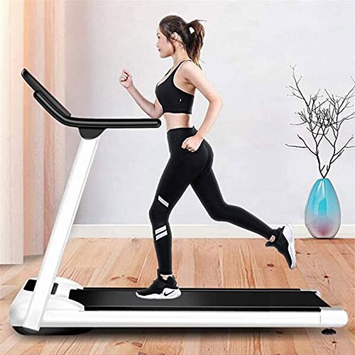 Image of Electric Treadmill-Ultra-Thin Mute Folding Walking Treadmill - for Home /Office Portable Fitness Equipment-Small Unisex Walking Machine