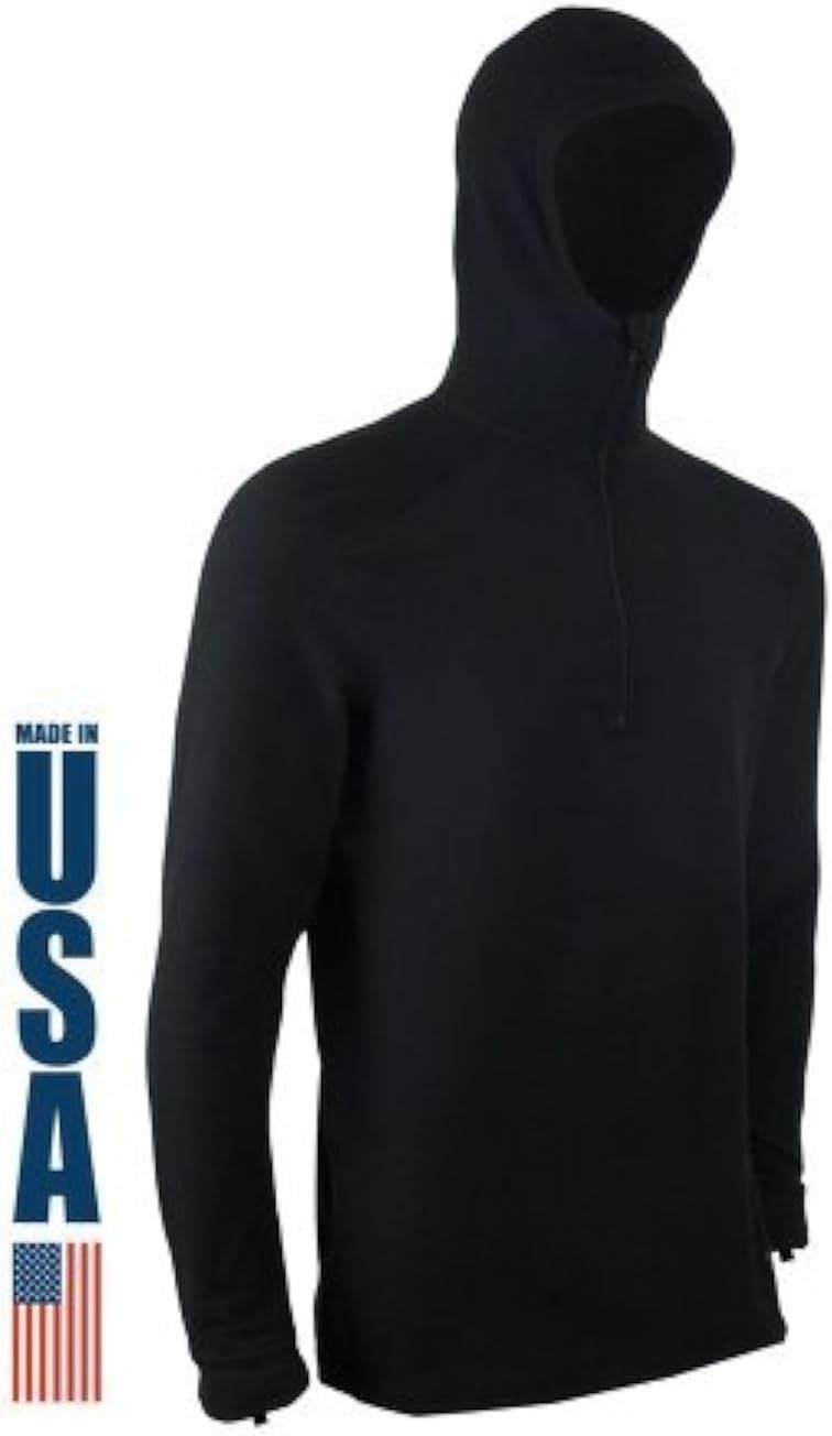 XGOMen's Phase 5 Zip Hoodie Black Large