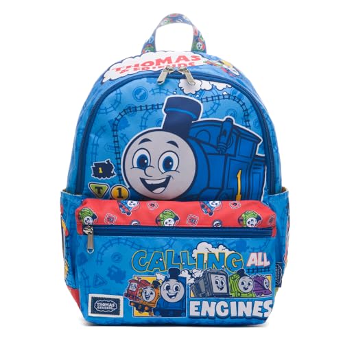 Wondapop Mochila de nylon Ruz Thomas and Friends Calling All Engines de luxo de 33 cm
