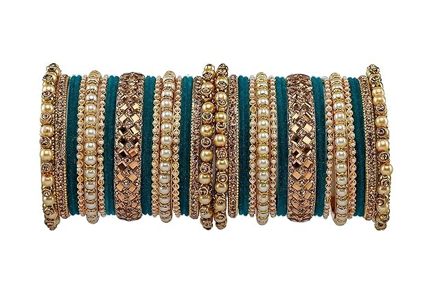 See full amazon price history chart for T4 Jewels Metal With Zircon Gemstones Attractive Glossy Finish Gold Plated Fashion Jewellery Metal Bangle Set For Women & Girls_Teal_2.2 T4 Jewels Metal With Zircon Gemstones Attractive Glossy Finish Gold Plated Fashion Jewellery Metal Bangle Set For Women & Girls_Teal_2.2 (B0D5ZT2QJJ) Amazon Price History, Amazon Price Tracker
