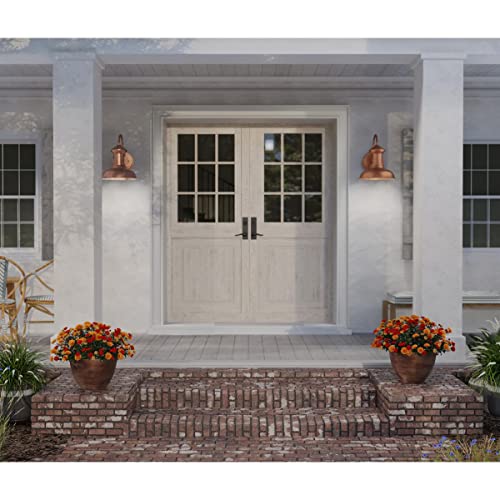 Progress Lighting P5721-14 Brookside Outdoor, 8-Inch Width X 9-3/4-Inch Height, Brown #TOP2